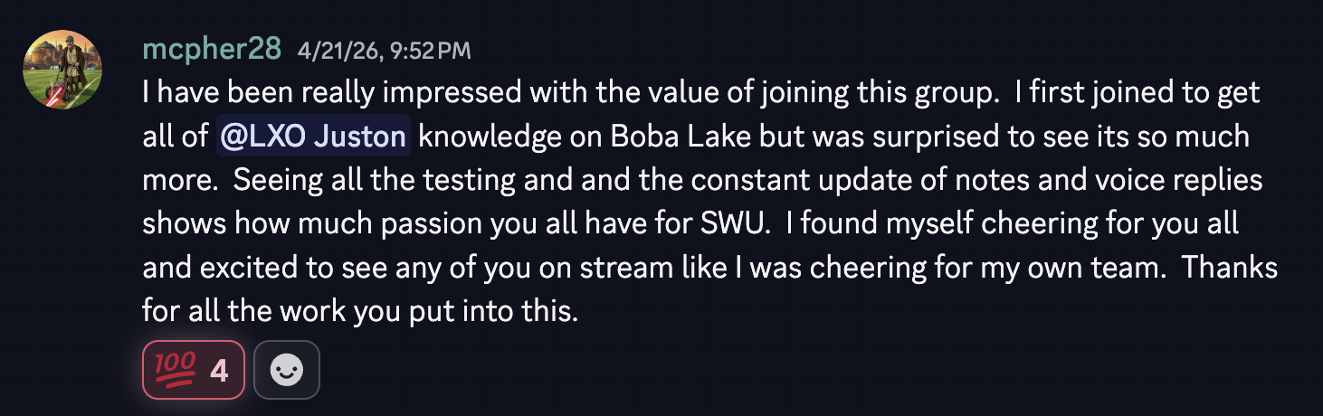 mcpher28: I have been really impressed with the value of joining this group.